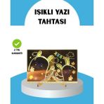 Asiltech Silinebilir LED Mesaj Tahtası 7 Renkli Kalem Dahil - Çok Renkli