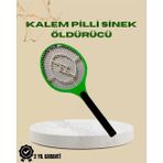 Asiltech Yüksek Gerilimli Elektronik Sinek Öldürücü – Pil ile Çalışan, Güvenlik Izgaralı