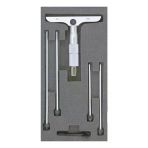 Asimeto AS-201040 0-100x0.01 mm Mekanik Derinlik Mikrometre