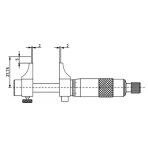 Asimeto AS-203 75-100 mm Dijital İç Çap Mikrometresi