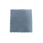 Asimoğlu 33x33 cm 15 Adet Gri Plastik Geçmeli Yer Karosu