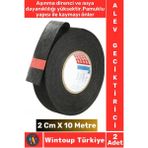 Aşınma Dirençli Korozyona Dayanıklı Kaymaz Kalıntı Bırakmaz Alev Geciktirici Bant 2 CMX10 Mtr 2 Adet