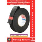 Aşınma Dirençli Korozyona Dayanıklı Kaymaz Kalıntı Bırakmaz Alev Geciktirici Bant 2 CMX10 Mtr 3 Adet