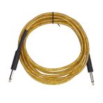 Asixxsix Gitar Enstrüman Kablosu, 6.35mm Erkek - Erkek Düz TRS Ses Kablosu, Elektro Gitar, Bas, Klavye, Mikser, Ekolayzır, Gelişmiş Gürültü Azaltma Için (3 meter / 9,8 ft)