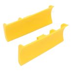 Asixxsix Için Kar Küreme Aracı Için Charm Aksesuarları, 2 ADET Kar Küreme Aracı Croc Charm Eklentisi, Için Kar Küreme Aracı Aksesuar Küreği, Ayakkabı Süsleri (YELLOW)