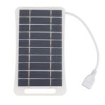 Asixxsix Mini Güneş Paneli, Cep Telefonu Şarjı Için 5V 5W Usb Güneş Paneli Şarj Cihazı, Küçük Usb Fan, Gece Lambası, Su Pompası, Kamp Için Yüksek Verimli Monokristal Silikon Güneş Paneli