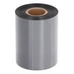 Asixxsix Termal Transfer Şeridi 110mm X 74m-1 Rulo Reçineyle Geliştirilmiş Balmumu Barkod Siyah Şerit Eltron Datamax TLP2844 GC420t GK420t GX420t, TSC, POSTEK Ile çalışır (80mm*300m)