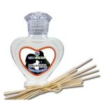 Aşk-I Sermest Toptan Afrodiziyak Etkili Çiçek Aromalı Bambu Çubuk Oda Kokusu Parfüm, Kalp Şişe, 60Ml, 10 Ad