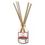 Aşk-I Sermest Toptan Amber Aromalı Bambu Çubuklu Oda Kokusu Reed Diffuser Ortam Kokusu Parfüm, Oval Şişe, 100 Ml, 10 Adet