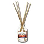 Aşk-I Sermest Toptan Aşk'ın Ateşi Çiçek Aromalı Bambu Çubuklu Oda Kokusu Reed Diffuser Ortam Kokusu Parfüm, Oval Şişe, 50 Ml , 5 Adet