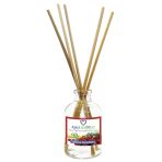 Aşk-I Sermest Toptan Gül Aromalı Bambu Çubuklu Oda Kokusu Parfüm, Oval Şişe, 50 Ml, 10 Adet