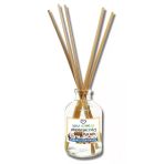 Aşk-I Sermest Toptan Hindistan Cevizi&Yasemin Aromalı Bambu Çubuk Oda Kokusu Parfüm,Oval Şişe,100 Ml,10 Ad