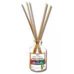 Aşk-I Sermest Toptan Misk-İ Osmanlı Çiçek Aromalı Bambu Çubuklu Oda Kokusu Reed Diffuser Ortam Kokusu Parfüm, Oval Şişe, 100 Ml, 10 Ad