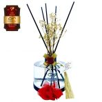 Aşk-I Sermest Toptan Ölümsüz Aşk Aşk Serisi Aşk'ın Ateşi Kokulu 3 X 200 Ml Silindir Şişe Bambu Çubuklu Ortam Kokusu Reed Diffuser Oda Koku