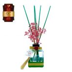 Aşk-I Sermest Toptan Ölümsüz Aşk Çiçek Serisi Amber Kokulu 5 X 120 Ml Küp Şişe Bambu Çubuklu Ortam Kokusu Reed Diffuser Oda Kokusu
