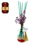 Aşk-I Sermest Toptan Ölümsüz Aşk Çiçek Serisi Fresia Kokulu 10 X 100 Ml Oval Şişe Bambu Çubuklu Ortam Kokusu Reed Diffuser Oda Kokusu