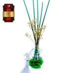 Aşk-I Sermest Toptan Ölümsüz Aşk Çiçek Serisi Vanilya Kokulu 10 X 50 Ml Oval Şişe Bambu Çubuklu Ortam Kokusu Reed Diffuser Oda Kokusu