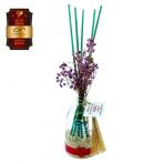 Aşk-I Sermest Toptan Ölümsüz Aşk Çiçek Serisi Vanilya Kokulu 5 X 100 Ml Oval Şişe Bambu Çubuklu Ortam Kokusu Reed Diffuser Oda Kokusu