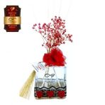Aşk-I Sermest Toptan Ölümsüz Aşk Parfüm Serisi Gioo Armanii Kokulu 5 X 200 Ml Küp Şişe Bambu Çubuklu Ortam Kokusu Reed Diffuser Oda Kokusu