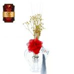 Aşk-I Sermest Toptan Ölümsüz Aşk Parfüm Serisi Gioo Armanii Kokulu 5 X 60 Ml Kalp Şişe Bambu Çubuklu Ortam Kokusu Reed Diffuser Oda Kokusu