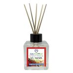 Aşk-I Sermest Toptan Rochass Çiçek Aromalı Bambu Çubuklu Oda Kokusu Reed Diffuser Ortam Kokusu Parfüm, Küp Şişe, 60 Ml, 5 Adet