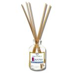 Aşk-I Sermest Toptan Rochass Çiçek Aromalı Bambu Çubuklu Oda Kokusu Reed Diffuser Ortam Kokusu Parfüm, Oval Şişe, 50 Ml , 5 Adet