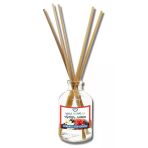 Aşk-I Sermest Toptan Vanilya&Amber Aromalı Bambu Çubuklu Oda Kokusu Reed Diffuser Ortam Kokusu Parfüm, Oval Şişe, 50 Ml , 10 Adet