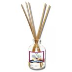 Aşk-I Sermest Toptan Vanilya&Tarçın Aromalı Bambu Çubuklu Oda Kokusu Reed Diffuser Ortam Kokusu Parfüm, Oval Şişe, 50 Ml , 10 Adet