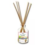 Aşk-I Sermest Toptan Yasemin Aromalı Bambu Çubuklu Oda Kokusu Reed Diffuser Ortam Kokusu Parfüm, Oval Şişe, 100 Ml, 3 Adet