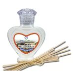 Aşk-I Sermest Toptan Yeni Araba Kokusu Çiçek Aromalı Bambu Çubuk Oda Kokusu Parfüm, Kalp Şişe, 60 Ml, 10 Ad
