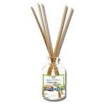 Aşk-I Sermest Toptan Yeşil Elma&Tarçın Aromalı Bambu Çubuklu Oda Kokusu Reed Diffuser Ortam Kokusu Parfüm, Oval Şişe, 100 Ml, 10 Adet
