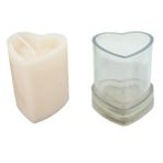 Aşk Kalıpları, El Yapımı Mum, Sütun Şekilli Aşk, Plastik Mum, Aromaterapi, DIY Mum Yapma Aracı