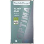 Ask Kimya Akzo Nobel Optıma Universal Akrilik Tiner Yavaş 5 Lt