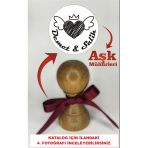 Aşk Kitap Mührü, Aşk Kitap Kaşesi, Kişiye Özel, Ahşap