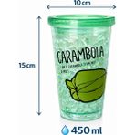 Aşkana Buzlu Kırık Cam Görünümlü Smoothie BARDAĞI,450ML,SIZDIRMAZ Kapaklı Soğuk Içecek Bardağı,bpa Içermez - Yeşil