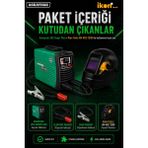 Askaynak 205 Super Plus İnverter Kaynak Makinesi + İkon Tools KN-KSC-1200 Maske Seti