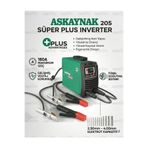 Askaynak 205 Super Plus İnverter Kaynak Makinesi Kaynak Makinesi Elektrot kaynak makinesi