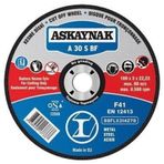 Askaynak A30SBF Metal Kesme Diski Düz 180*3*22