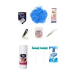 Asker Banyo Seti 10 Parça Tırnak Makası Banyo Lifi