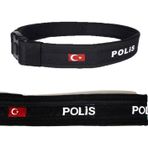Asker Kolisi Polis Palaskası - Bele Göre Ayarlanabilir Cırtlı Polis Kemer