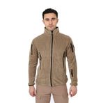 Asker Marketi Bej Taktik Polar Hırka - Askeri Outdoor Polar M
