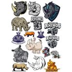 Asker Sticker Set-2 13 Parça Telefon, Tablet, Defter, Laptop Sticker