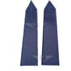 Asker Vadisi Jandarma Asayiş Lacivert Subay Apolet Köprüsü 1 Çift (2 Adet) - 5x15 cm