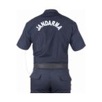 Asker Vadisi Jandarma Asayiş Yazlık Takım Gömlek-Pantolon Lacivert Renk Atmaz - XL