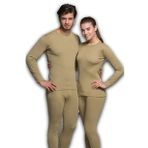 Askeri Termal Nano İçlik Takımı - Polar Bere Boyunluk Eldiven Çorap Seti - Asker