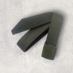Askervadisi Anti Alerjik Tpu Plastik Tokalı Taktik Model Tarz Haki Renk Bez Kemer - 120 cm