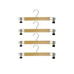 Askıcı 5 Adet- Elbise Askısı Ahşap Askılık Mandallı Kıyafet Askısı -etek Askısı Mandallı Pantolon Askısıaa-cvdrgrp000070A
