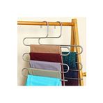 Askıcı 5 Katlı Pantolon Eşarp Fular Askısı 5'li Dolap Askısı 1 Adetaa-olg021930123212
