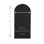 Askıcı Abiye Elbise Kılıfı Ekstra Kalın (160X60) 2 Adet