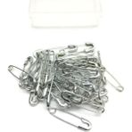 Askıcı Mini Çengelli Iğne (2 cm 1 Paket 50 Ad ) Gümüş Kuyumcu, Çeyrek ,para ve Nazar Boncuğu Iğnesi